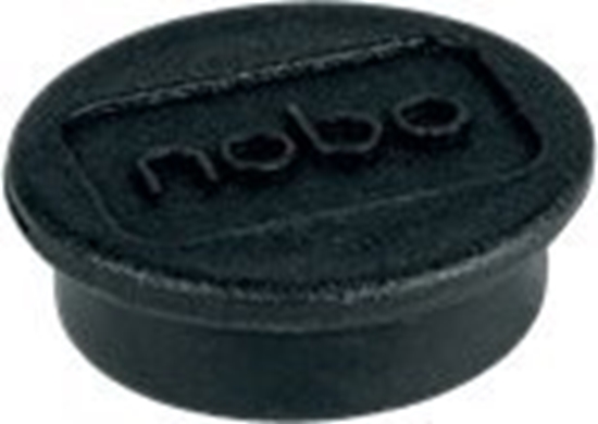 Picture of Nobo Magnesy do tablic 13 mm czarne op/10 s
