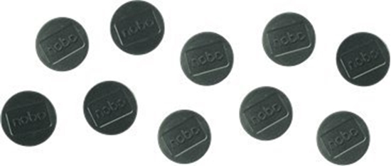 Picture of Nobo Magnesy do tablic 38 mm (2,5 kg) czarne