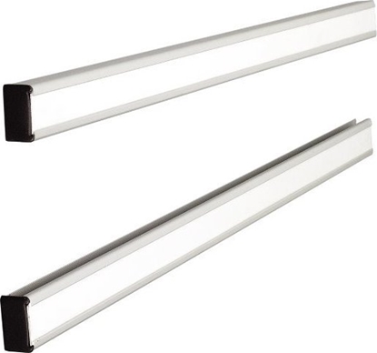 Picture of Nobo Nobo T-CARD SUPPORT RAILS 12 LINK, Grey, Silver, Aluminium, China, 388 mm, 13 mm, 241 g