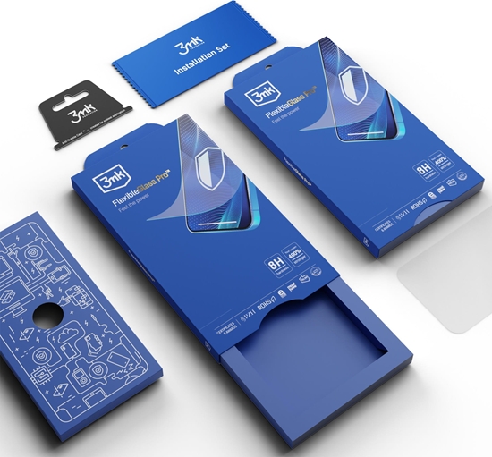 Picture of Nokia C12 - 3mk FlexibleGlass Pro