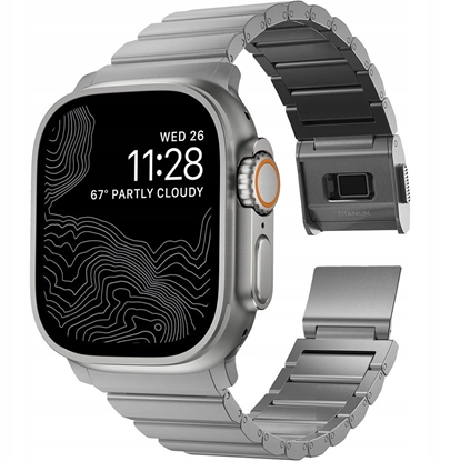 Изображение Nomad Titanium Band, natural - Apple Watch 49mm/46mm/45mm/44mm/42mm