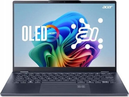 Picture of Notebook|ACER|Swift|14 AI|SF14-51-58Y0|CPU  Core Ultra|u5-226V|2100 MHz|14"|1920x1200|RAM 16GB|LPDDR5x|SSD 512GB|Intel Arc|Integrated|ENG|Windows 11 Home|Blue|1.28 kg|NX.J2HEL.001