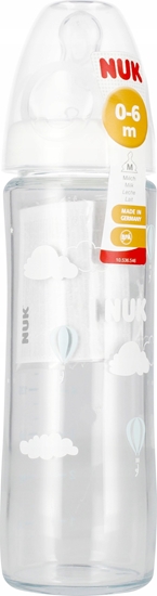 Изображение NUK BUTELKA SZ 240ML NC SM 0-6M BIA 10745080 1/6