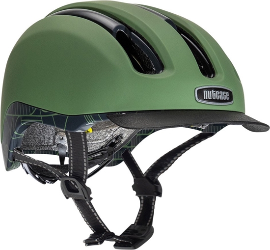 Picture of Nutcase Vio Adventure Bahous Green Mips cycling helmet, 59-62 cm
