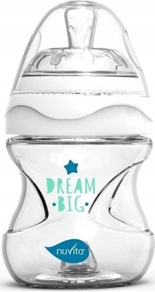 Picture of Nuvita Nuvita, Butelka szklana antykolkowa biaa, 140ml