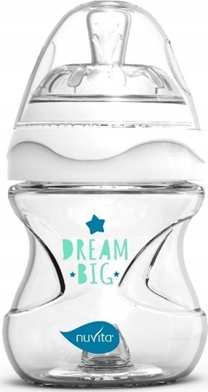 Picture of Nuvita Nuvita, Butelka szklana antykolkowa biaa, 140ml