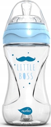 Picture of Nuvita Nuvita, Butelka szklana antykolkowa niebieska, 240ml