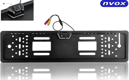 Attēls no Nvox Samochodowa kamera wbudowana w ramk rejestracyjn z diodami IR... (NVOX RC5062D)