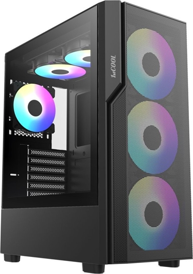 Picture of Obudowa 1stCOOL 1stCOOL skí GAMER 5, Mid tower, AU, USB 3.0, USB-C, 2x 140 ARGB Fan, 1x 120 ARGB Fan, bez zdroje, erná