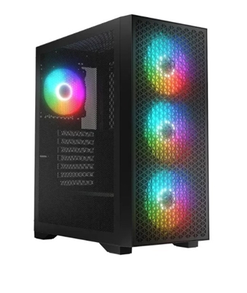 Изображение Obudowa Dart Pro ARGB Midi Czarna