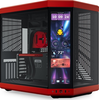 Изображение Obudowa Hyte Y70 Touch Infinite Black Cherry (CS-HYTE-Y70TTI-RB)