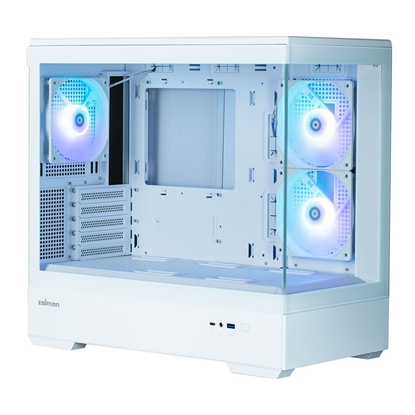 Picture of Obudowa P30 V2 MicroATX Mini Tower 3 FansRGB Biała