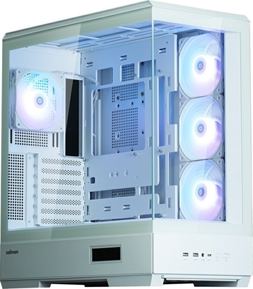 Picture of Obudowa P50 DS WHITE Mid-Tower 4x ARGB Fans 