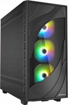 Picture of Obudowa Sharkoon Rebel C80M RGB czarna