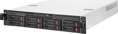 Attēls no Obudowa SilverStone SilverStone RM22-308 Rackmount Server Gehäuse, 2U, E-ATX - schwarz
