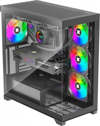 Picture of Obudowa Xilence Midi XILENCE XG171 Gleam Black X818.ARGB