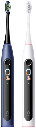 Picture of Oclean X Lite Smart Sonic Duo Set Electric Toothbrush, Gray and Blue