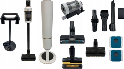 Picture of Odkurzacz pionowy Samsung Bespoke Jet Plus Complete VS20B95843W/WA