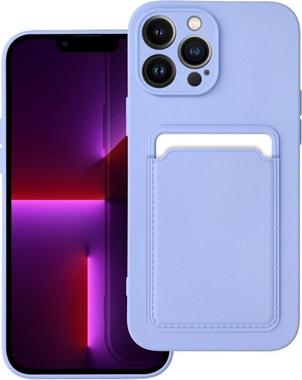 Picture of OEM Futera CARD CASE do IPHONE 13 Pro Max fioletowy