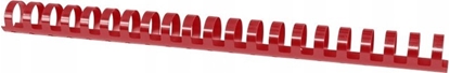 Attēls no Office Products Grzbiety do bindowania OFFICE PRODUCTS, A4, 22mm (210 kartek), 50 szt., czerwony