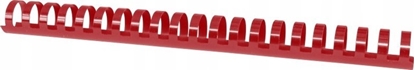 Picture of Office Products Grzbiety do bindowania OFFICE PRODUCTS, A4, 25mm (240 kartek), 50 szt., czerwony