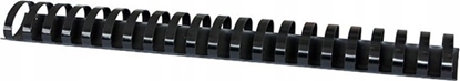 Attēls no Office Products Grzbiety do bindowania OFFICE PRODUCTS, A4, 38mm (350 kartek), 50 szt., czarne