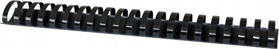 Picture of Office Products Grzbiety do bindowania OFFICE PRODUCTS, A4, 38mm (350 kartek), 50 szt., czarne