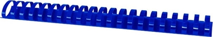 Picture of Office Products Grzbiety do bindowania OFFICE PRODUCTS, A4, 38mm (350 kartek), 50 szt., niebieskie