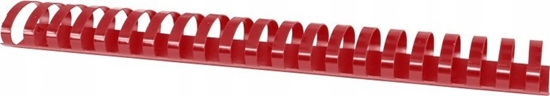 Picture of Office Products Grzbiety do bindowania OFFICE PRODUCTS, A4, 45mm (440 kartek), 50 szt., czerwone