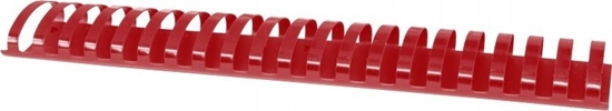 Picture of Office Products Grzbiety do bindowania OFFICE PRODUCTS, A4, 51mm (510 kartek), 50 szt., czerwone