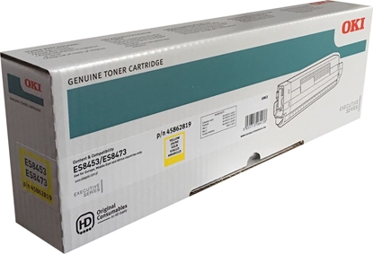Attēls no OKI 45862819 toner cartridge Original Yellow 1 pc(s)
