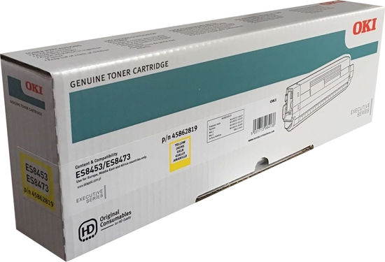 Изображение OKI 45862819 toner cartridge Original Yellow 1 pc(s)
