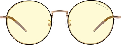 Picture of Okulary Gunnar GUNNAR Optiks Ellipse Computer-Brille - Amber Glas, schwarz/gold