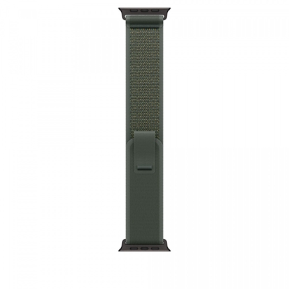 Изображение Opaska Trail w kolorze zielonym do koperty 49 mm - rozmiar S/M - elementy z tytanu w kolorze czarnym