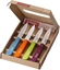 Picture of Opinel Box of 4 knives no. 112 Sweet-Pop colours