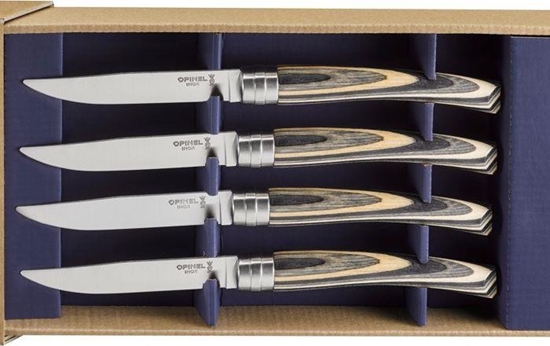 Picture of Opinel Opinel Zestaw 4 noy Table Chic Laminated Birch