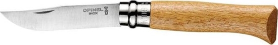Picture of Opinel pocket knife No. 08 Oak Wood