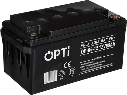 Attēls no Opti AGM OPTI 12V 65 Ah