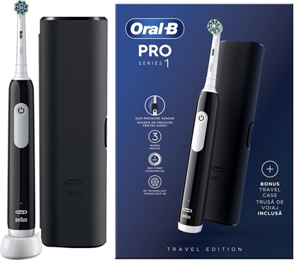 Attēls no Oral-B Pro Series 1 Cross Action Electric Toothbrush, Black