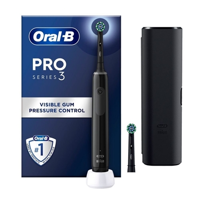 Attēls no Oral-B Pro 3 3500 Black Electric Toothbrush