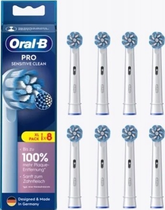 Attēls no Oral-B Toothbrush heads Pro Sensitive Clean 8 pcs.