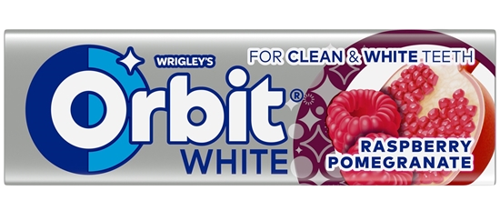 Изображение Orbit White Raspberry Pomegranate Stickpack 10 gab.