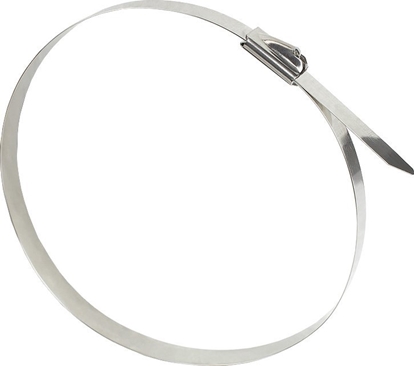 Picture of Organizer Alcasa Alcasa KAB-E50X79 opaska kablowa Zwalniana opaska kablowa Stal nierdzewna 20 szt.