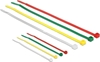Picture of Delock Cable ties coloured L 100 x W 2.5 mm + L 200 x W 3.6 mm 200 pieces