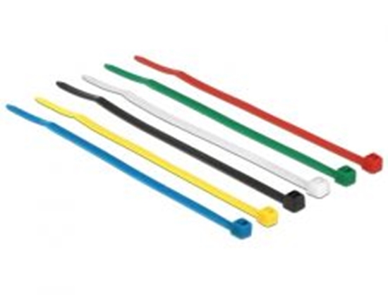 Picture of Delock Cable ties coloured L 100 x W 2.5 mm 100 pieces