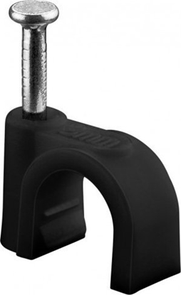 Attēls no Organizer Goobay Obejma kablowa TechdatGeneralDiameterMET] mm, czarny - rednica 8 mm