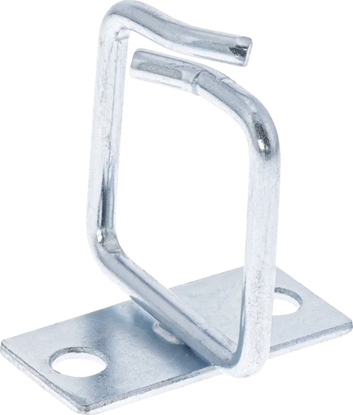 Picture of Organizer InLine InLine® Cable bracket, metal, galvanised, opening long side, 140x100mm