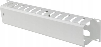 Attēls no Organizer Lanberg Organizer kabli Lanberg AK-1705-S 19" 2U z zalepk typ A szary