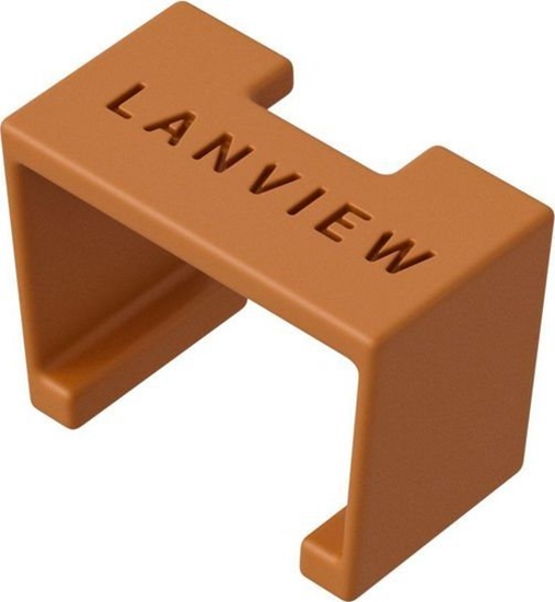 Изображение Organizer Lanview Lanview LVT-SC-O akcesorium kablowe Klips do kodowania kolorami