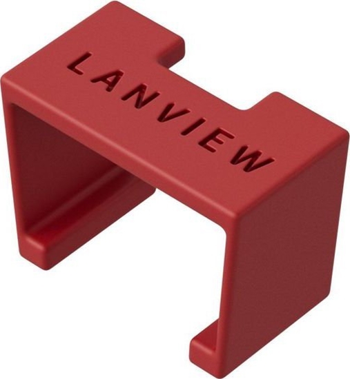 Изображение Organizer Lanview Lanview LVT-SC-R akcesorium kablowe Klips do kodowania kolorami